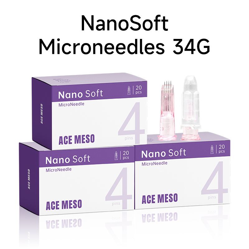 Nanosoft 4 Pin Medical Grade Microneedle
